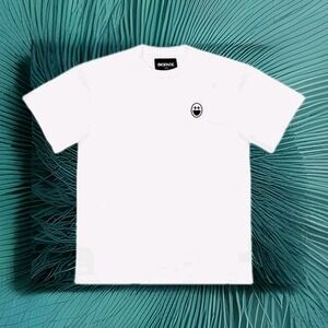 BIGFACE Coffee Oversized Heavyweight T-Shirt White XL 365 GSM Combed Cotton USA